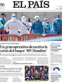 Portada El País 2026-05-11