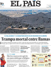 Portada El País 2026-07-11