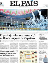 Portada El País 2026-06-12