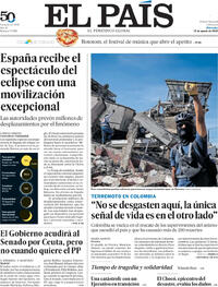 Portada El País 2026-08-12