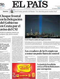 Portada El País 2026-09-12