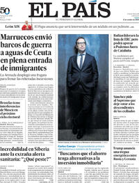 Portada El País 2026-10-12