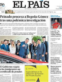 Portada El País 2026-04-14
