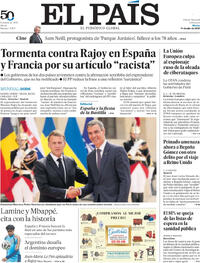 Portada El País 2026-07-14