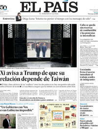 Portada El País 2026-05-15