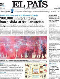 Portada El País 2026-06-15