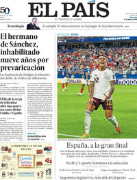 Portada El País 2026-07-15