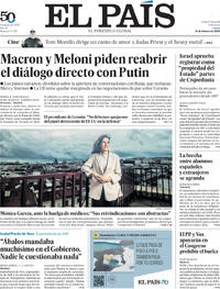 Portada El País 2026-02-16