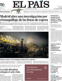 Portada El País 2026-09-16