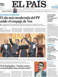 Portada El País 2026-05-17