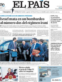 Portada El País 2026-03-18