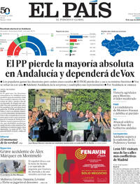 Portada El País 2026-05-18