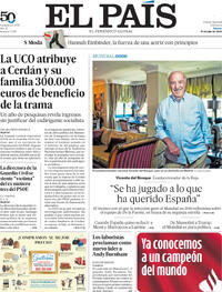 Portada El País 2026-07-18