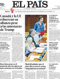 Portada El País 2026-09-18