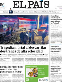 Portada El País 2026-01-19