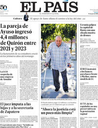 Portada El País 2026-06-19