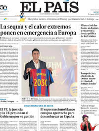 Portada El País 2026-08-19