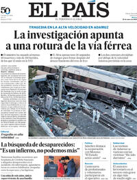 Portada El País 2026-01-20