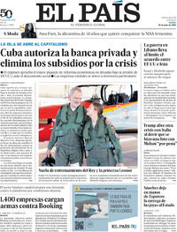 Portada El País 2026-06-20