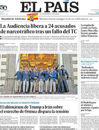 Portada El País 2026-03-23