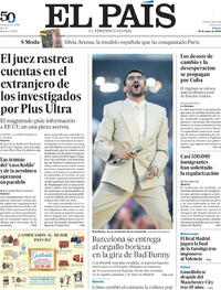 Portada El País 2026-05-23
