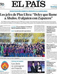 Portada El País 2026-05-24