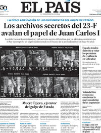 Portada El País 2026-02-26