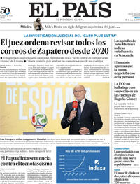 Portada El País 2026-05-26