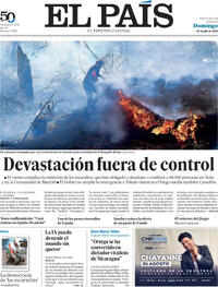 Portada El País 2026-07-26