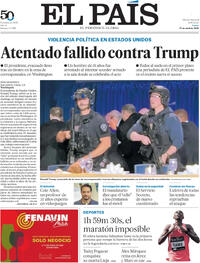 Portada El País 2026-04-27