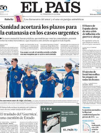 Portada El País 2026-03-28