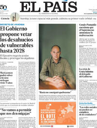 Portada El País 2026-09-29