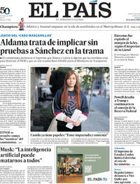Portada El País 2026-04-30