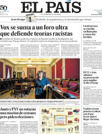 Portada El País 2026-05-30
