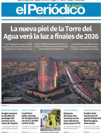 Portada El Periódico Aragón 2025-08-02