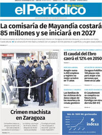 Portada El Periódico Aragón 2025-11-05