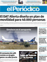 Portada El Periódico Aragón 2025-11-06
