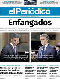 Portada El Periódico Aragón 2025-07-10
