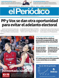 Portada El Periódico Aragón 2025-12-10