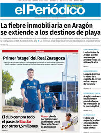 Portada El Periódico Aragón 2025-07-14