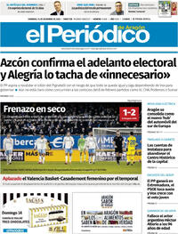 Portada El Periódico Aragón 2025-12-14