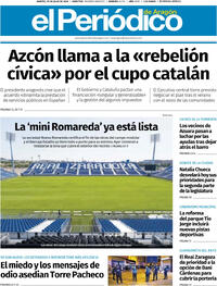 Portada El Periódico Aragón 2025-07-15