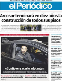 Portada El Periódico Aragón 2025-10-21