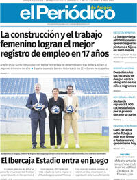 Portada El Periódico Aragón 2025-07-25