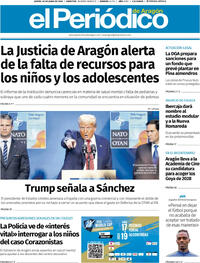 Portada El Periódico Aragón 2025-06-26