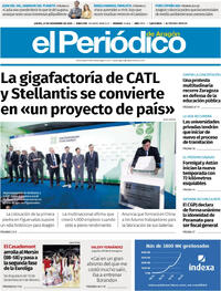 Portada El Periódico Aragón 2025-11-27
