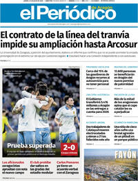 Portada El Periódico Aragón 2025-07-31