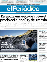 Portada El Periódico Aragón 2025-12-31