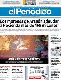 Portada El Periódico Aragón 2026-07-01