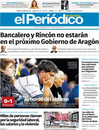 Portada El Periódico Aragón 2026-05-02